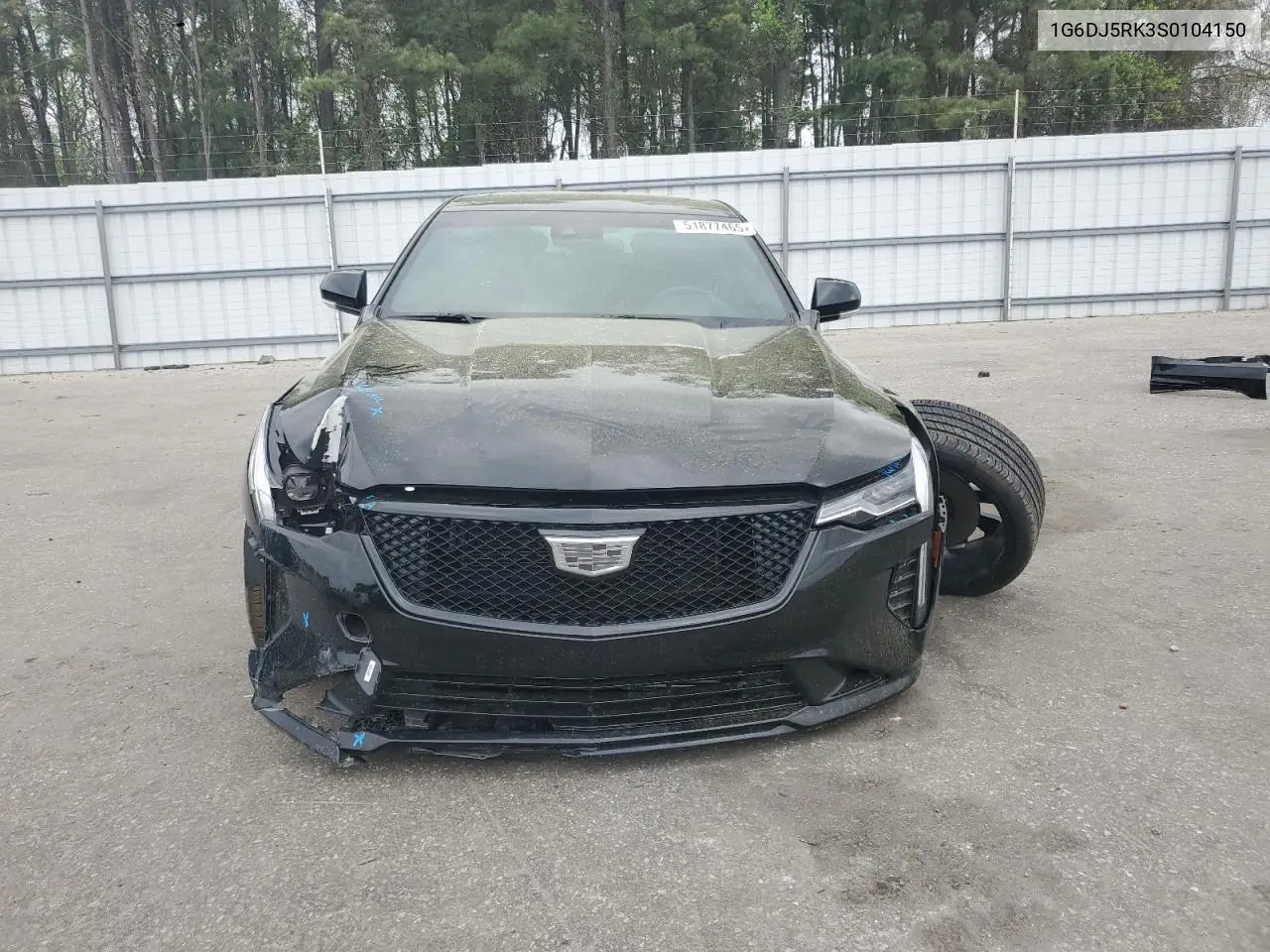 2025 Cadillac Ct4 Luxury + VIN: 1G6DJ5RK3S0104150 Lot: 51877465
