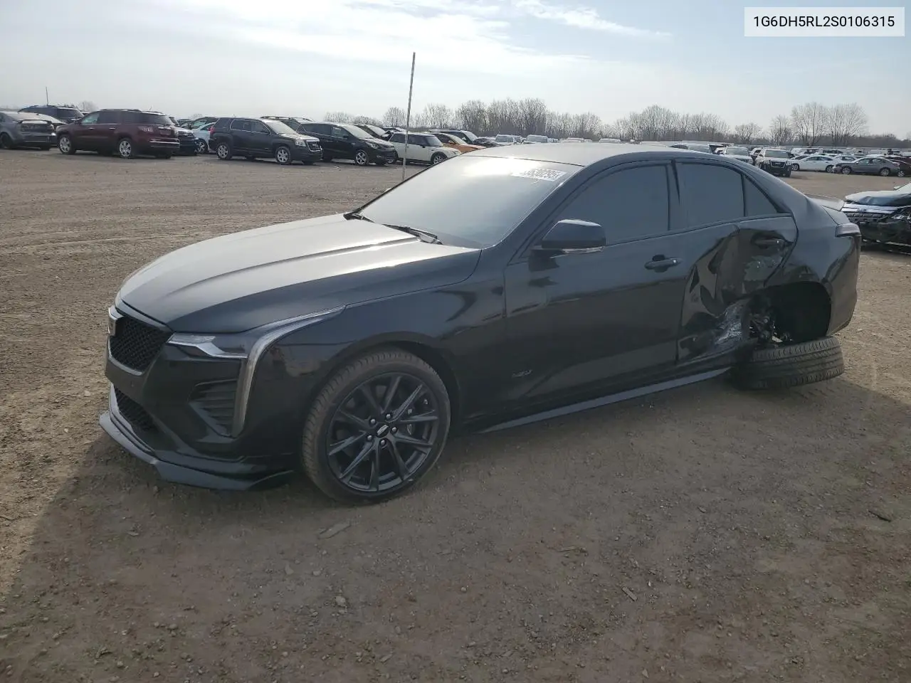 2025 Cadillac Ct4-V VIN: 1G6DH5RL2S0106315 Lot: 53630295