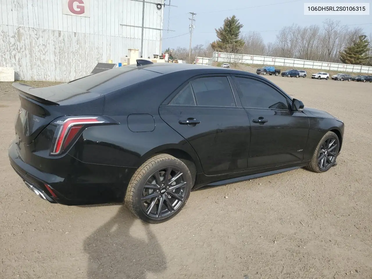 2025 Cadillac Ct4-V VIN: 1G6DH5RL2S0106315 Lot: 53630295