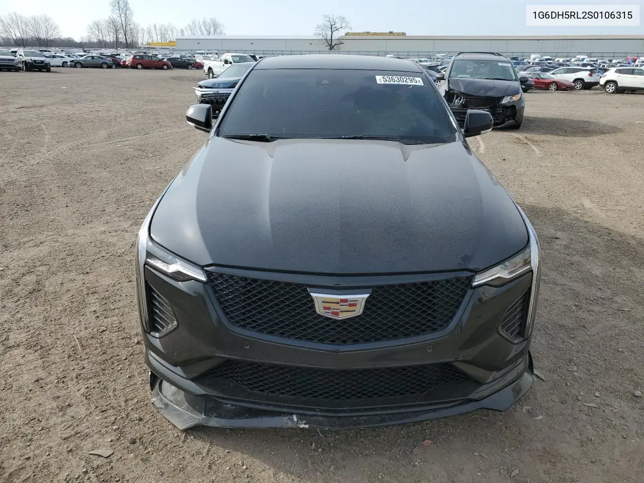 2025 Cadillac Ct4-V VIN: 1G6DH5RL2S0106315 Lot: 53630295
