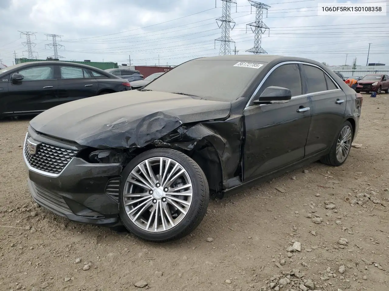 2025 Cadillac Ct4 Premium Luxury VIN: 1G6DF5RK1S0108358 Lot: 56172785