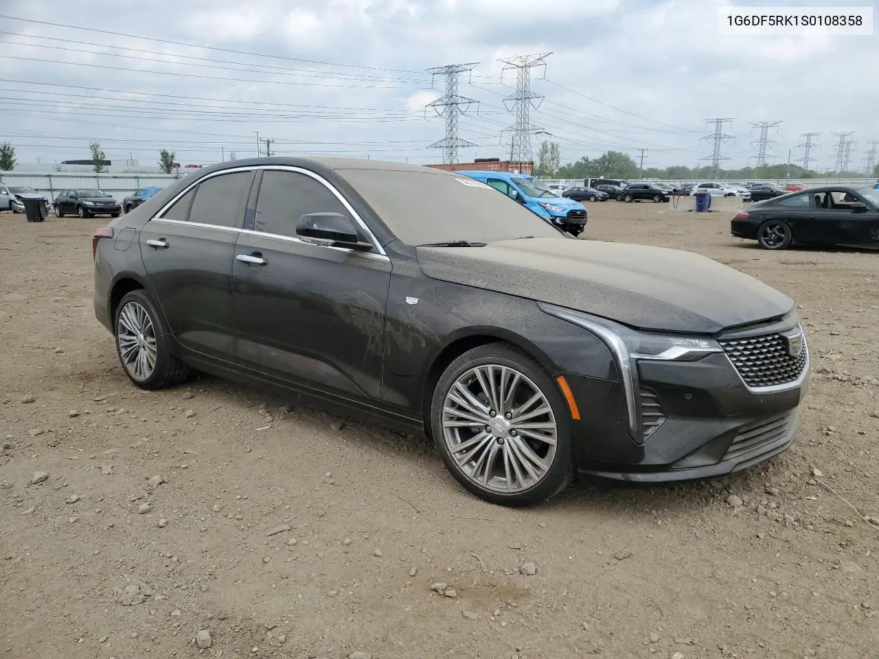 2025 Cadillac Ct4 Premium Luxury VIN: 1G6DF5RK1S0108358 Lot: 56172785