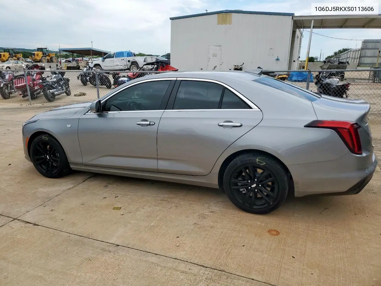 2025 Cadillac Ct4 Luxury + VIN: 1G6DJ5RKXS0113606 Lot: 60462535