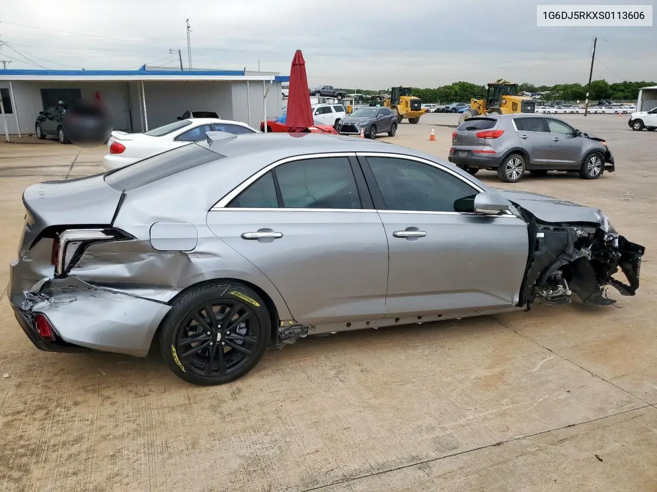 2025 Cadillac Ct4 Luxury + VIN: 1G6DJ5RKXS0113606 Lot: 60462535