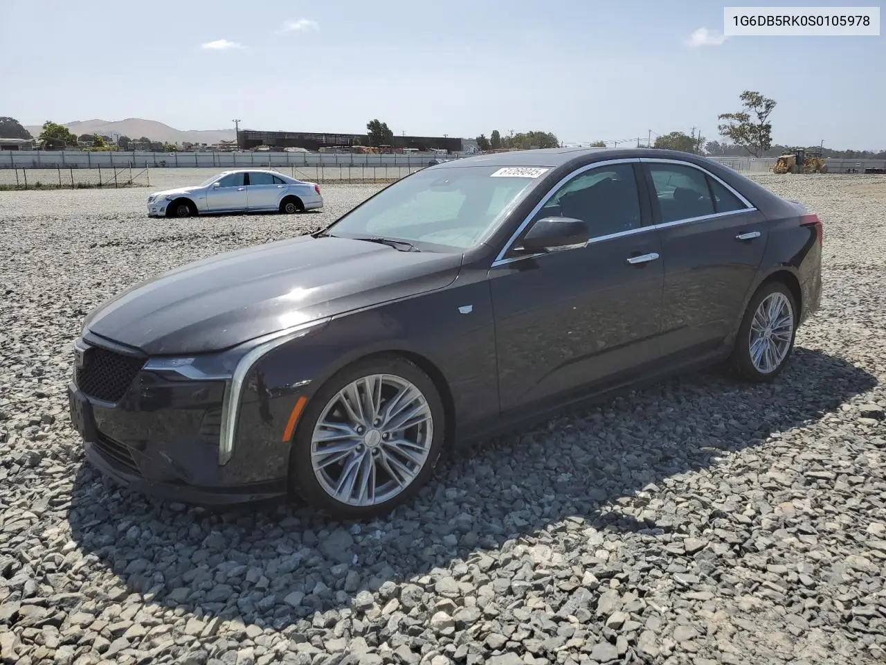 2025 Cadillac Ct4 Premium Luxury VIN: 1G6DB5RK0S0105978 Lot: 61269045