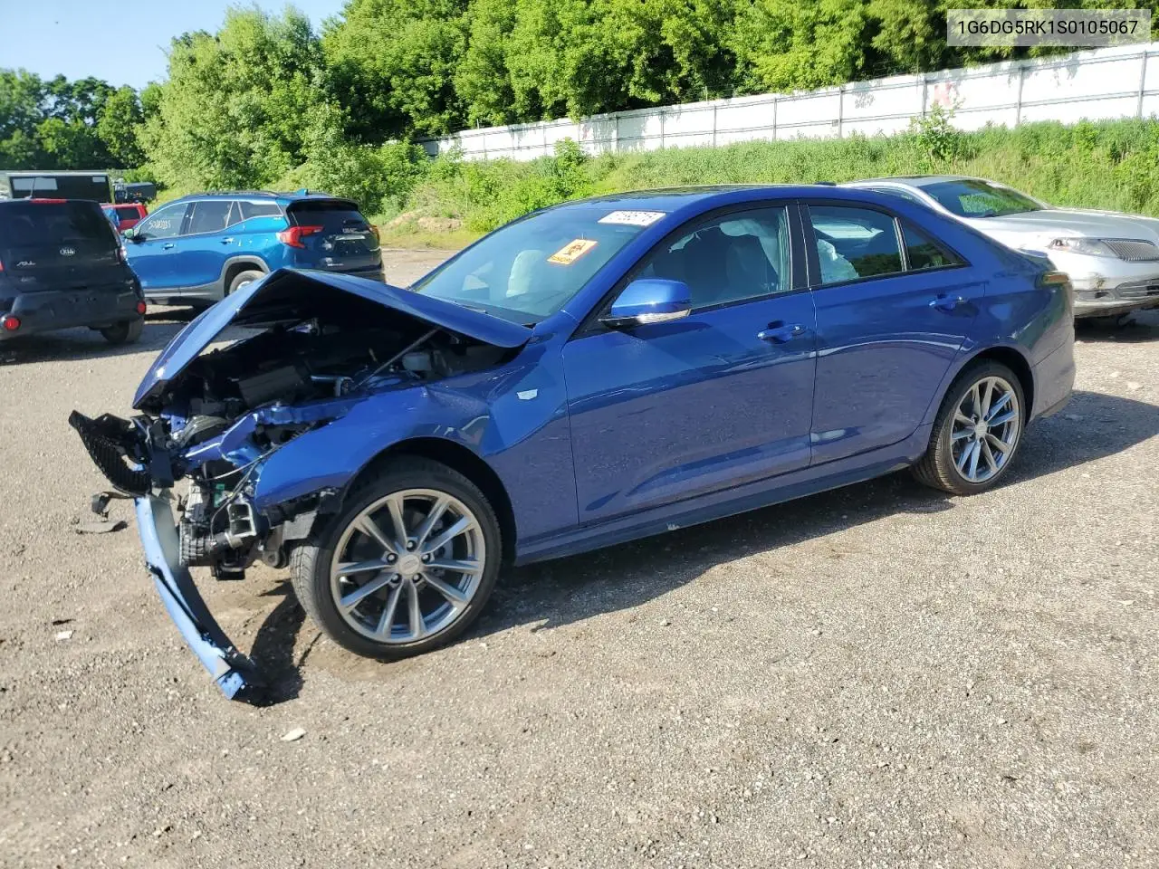 2025 Cadillac Ct4 Sport VIN: 1G6DG5RK1S0105067 Lot: 61895715