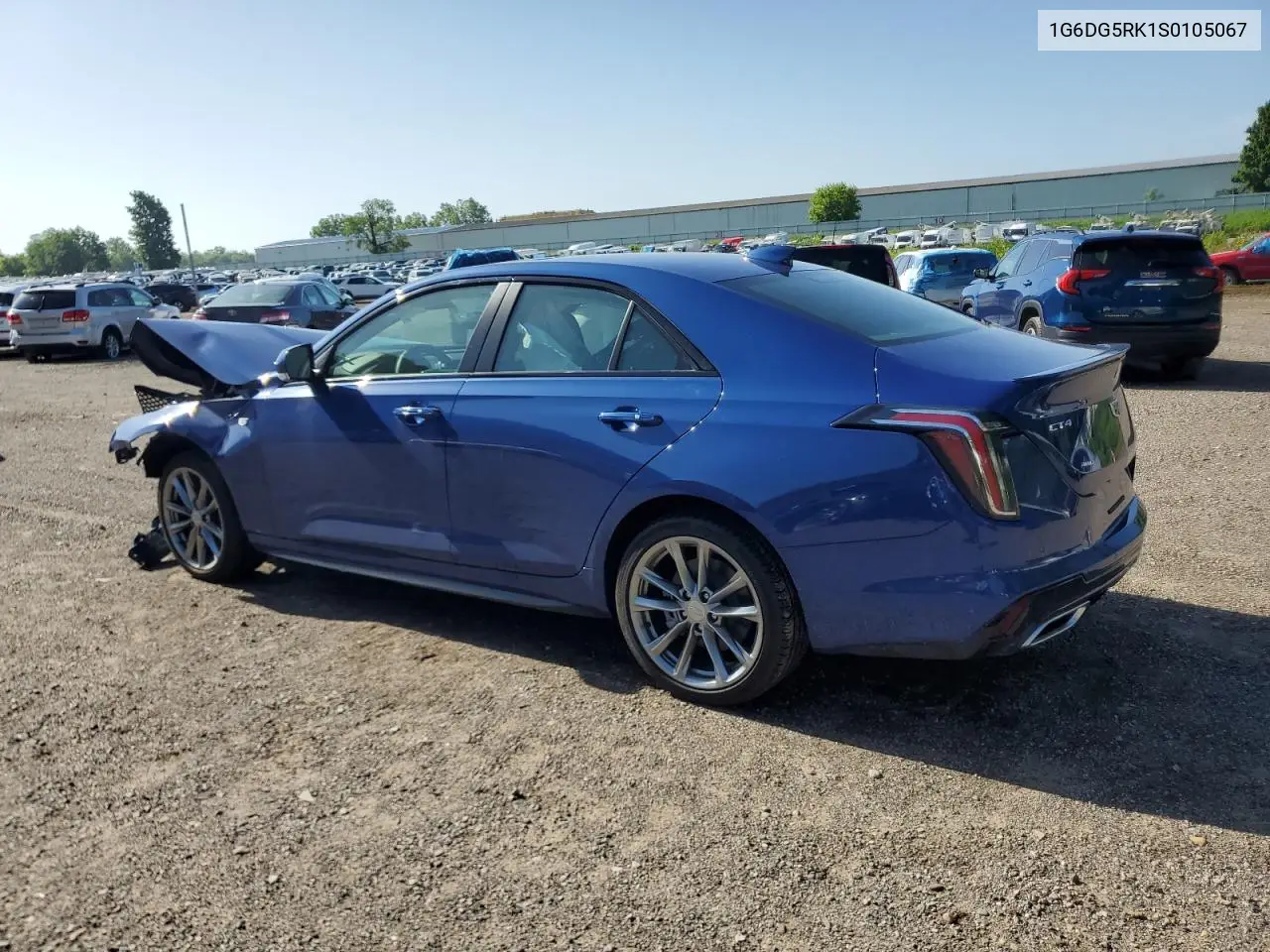2025 Cadillac Ct4 Sport VIN: 1G6DG5RK1S0105067 Lot: 61895715