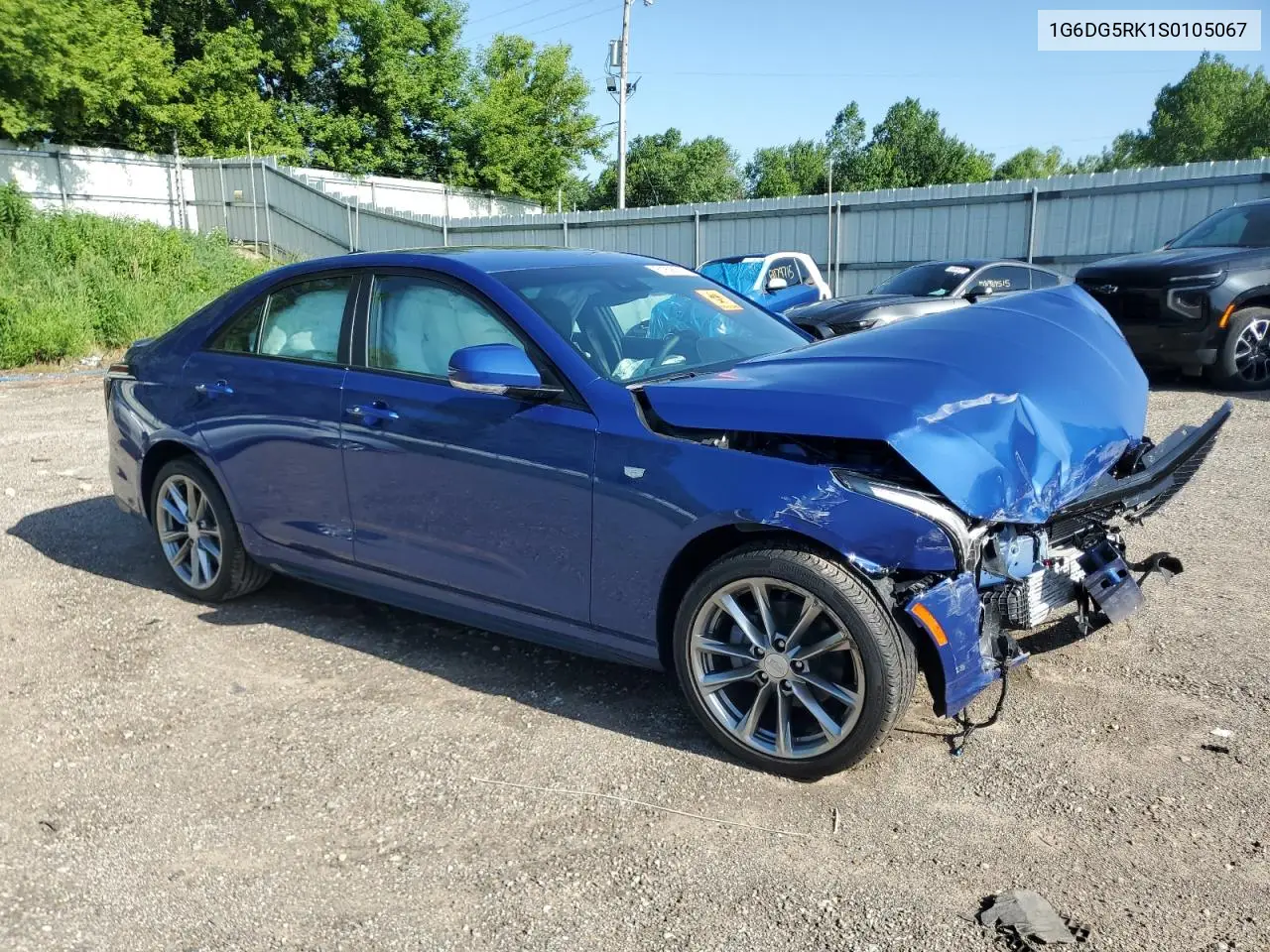 2025 Cadillac Ct4 Sport VIN: 1G6DG5RK1S0105067 Lot: 61895715