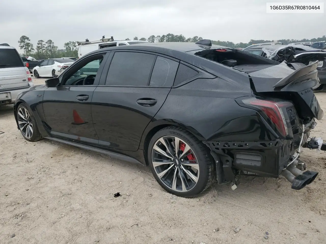 2024 Cadillac Ct5-V Blackwing VIN: 1G6D35R67R0810464 Lot: 50764315