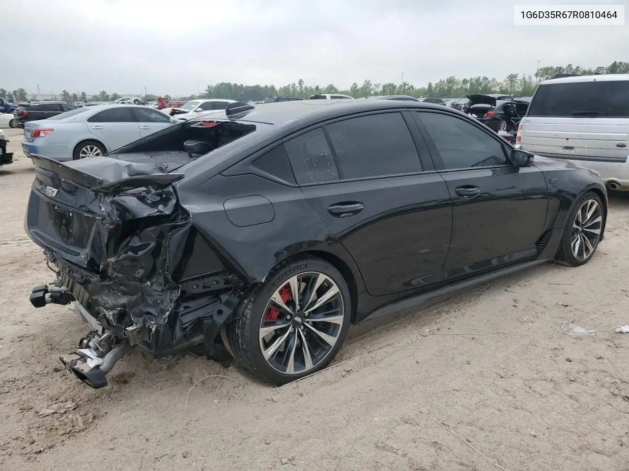 2024 Cadillac Ct5-V Blackwing VIN: 1G6D35R67R0810464 Lot: 50764315