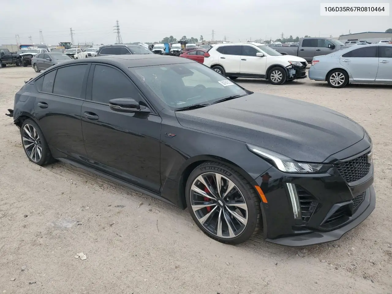 2024 Cadillac Ct5-V Blackwing VIN: 1G6D35R67R0810464 Lot: 50764315