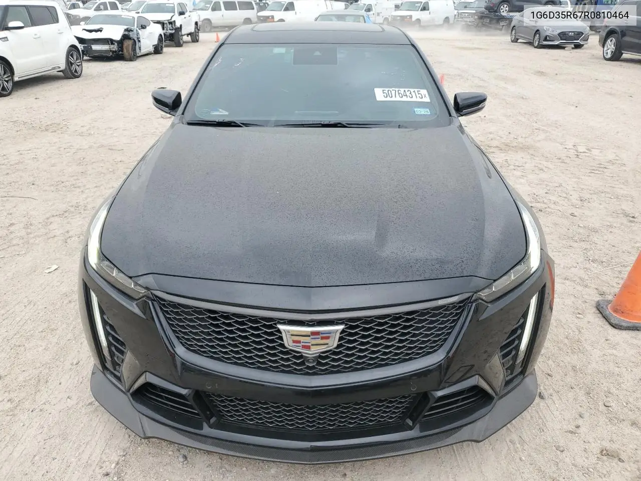 2024 Cadillac Ct5-V Blackwing VIN: 1G6D35R67R0810464 Lot: 50764315