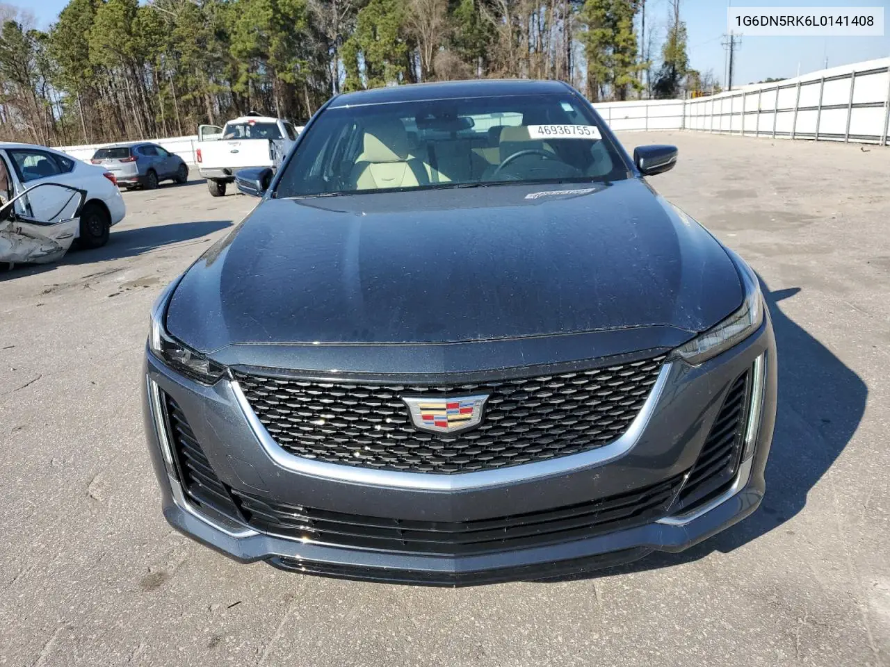 2020 Cadillac Ct5 Premium Luxury VIN: 1G6DN5RK6L0141408 Lot: 46936755