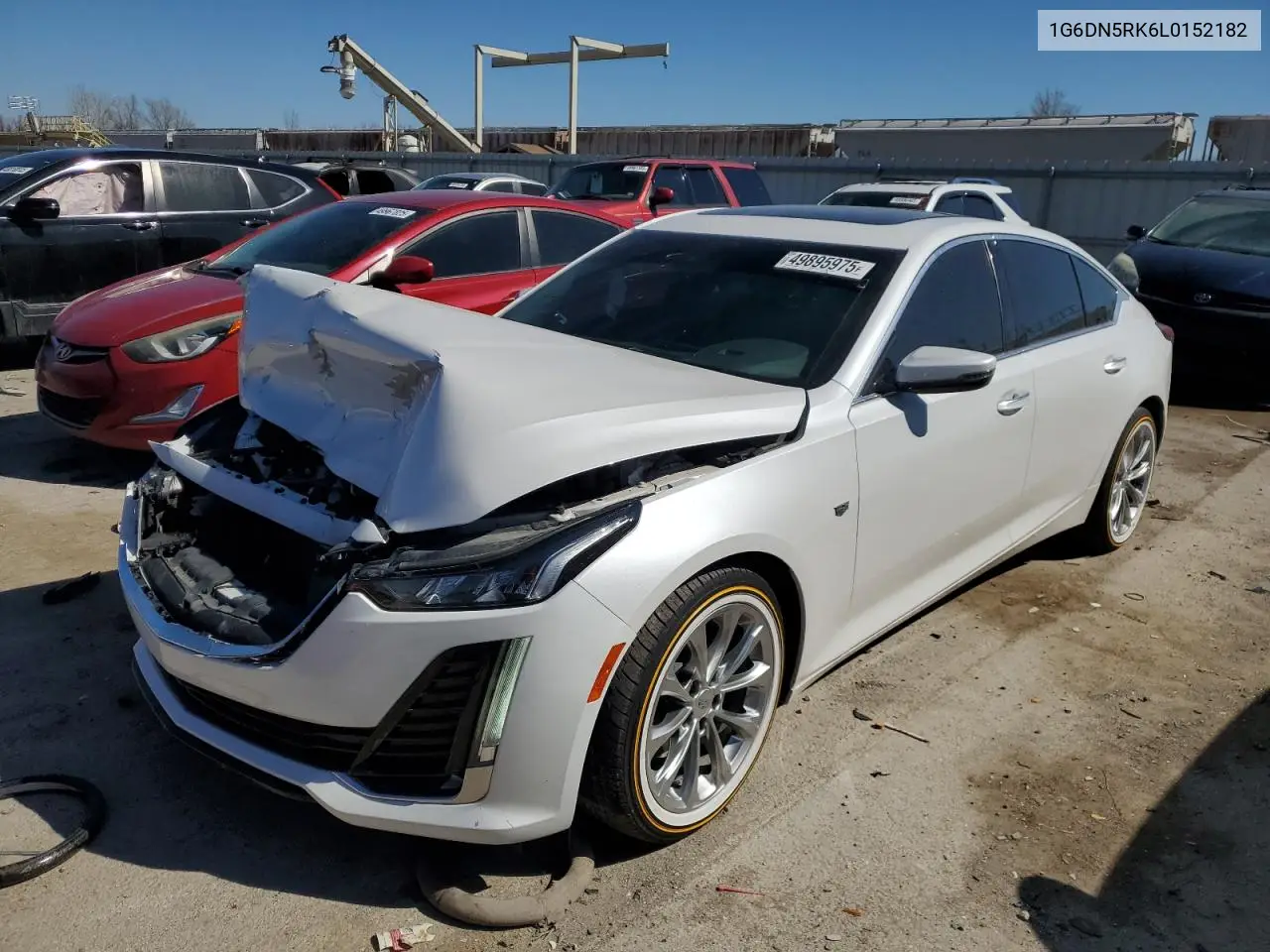 2020 Cadillac Ct5 Premium Luxury VIN: 1G6DN5RK6L0152182 Lot: 49895975