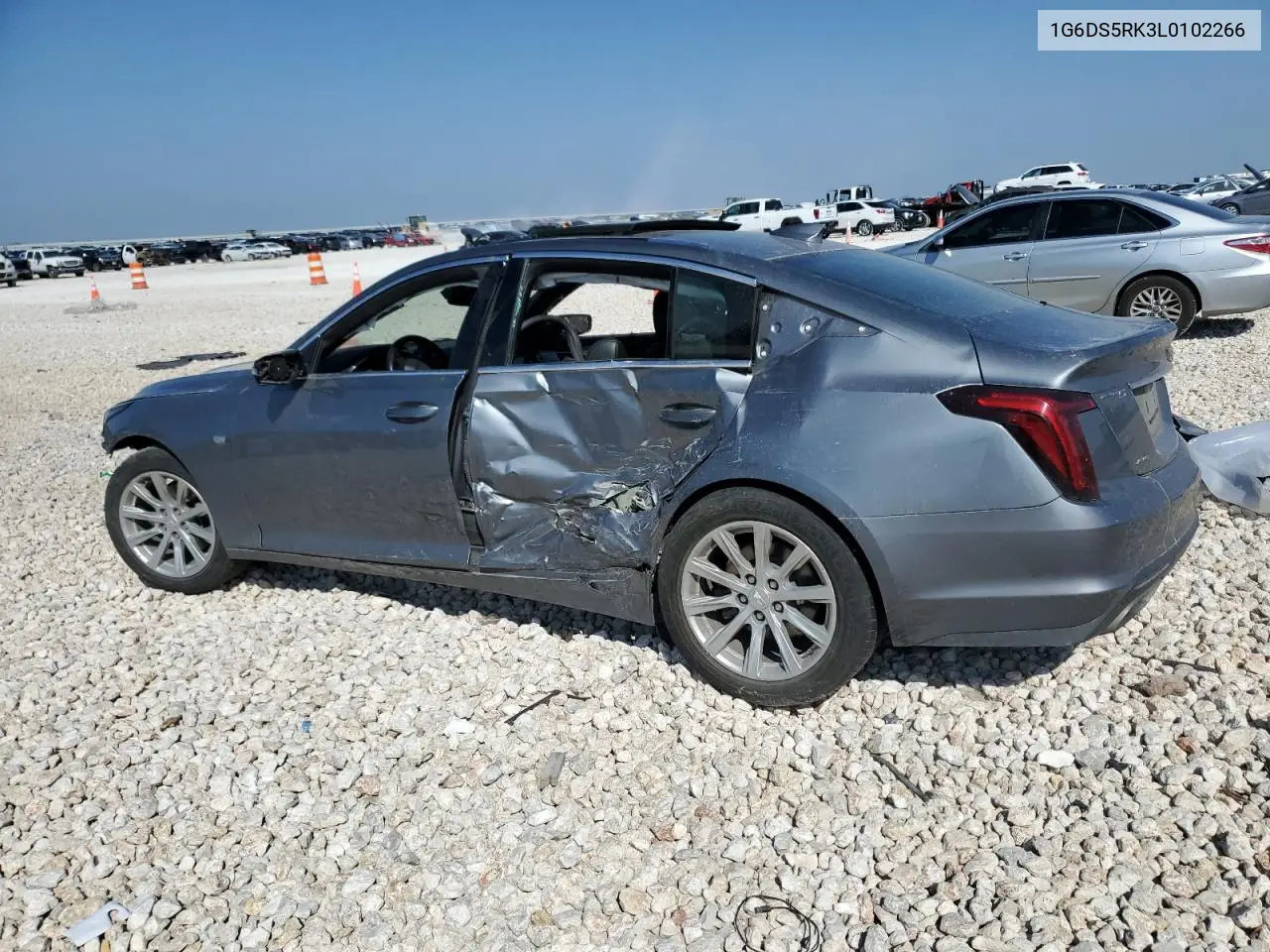 2020 Cadillac Ct5 Luxury VIN: 1G6DS5RK3L0102266 Lot: 50194235