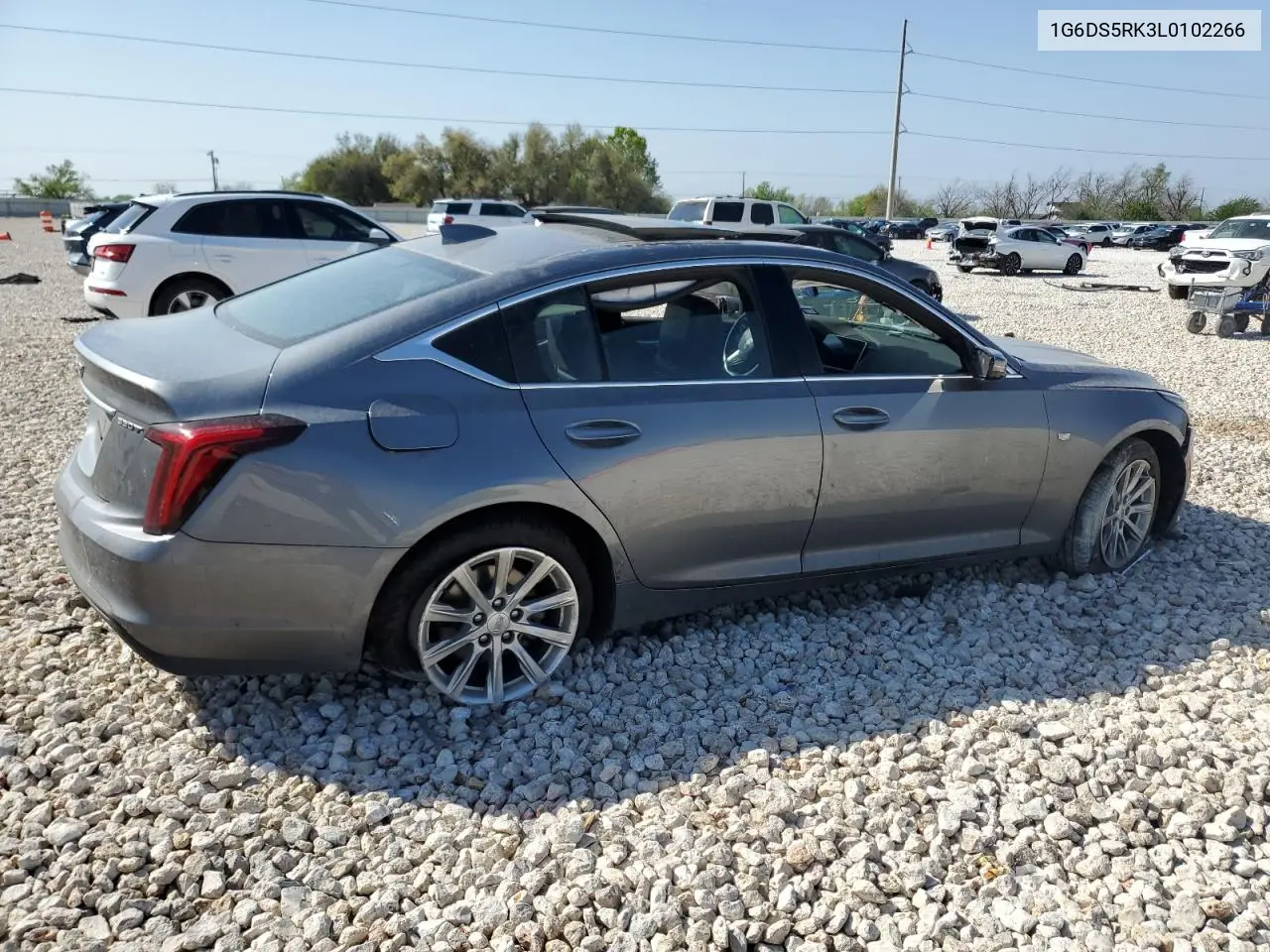 2020 Cadillac Ct5 Luxury VIN: 1G6DS5RK3L0102266 Lot: 50194235
