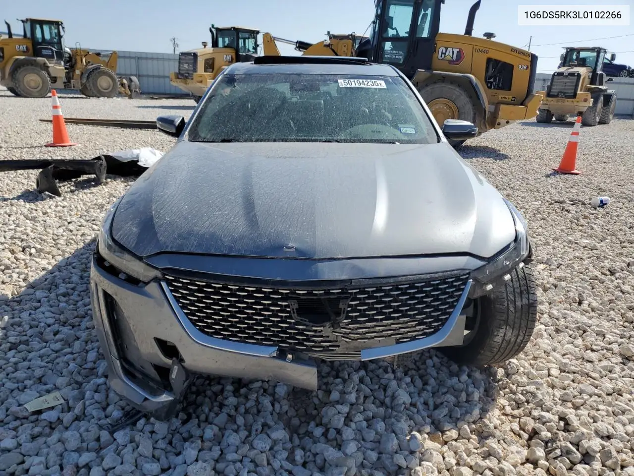 2020 Cadillac Ct5 Luxury VIN: 1G6DS5RK3L0102266 Lot: 50194235