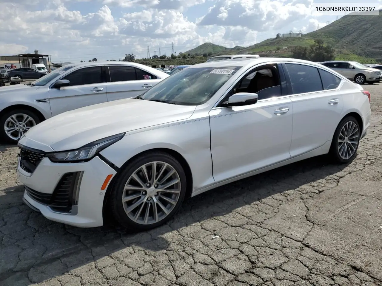 2020 Cadillac Ct5 Premium Luxury VIN: 1G6DN5RK9L0133397 Lot: 51714185