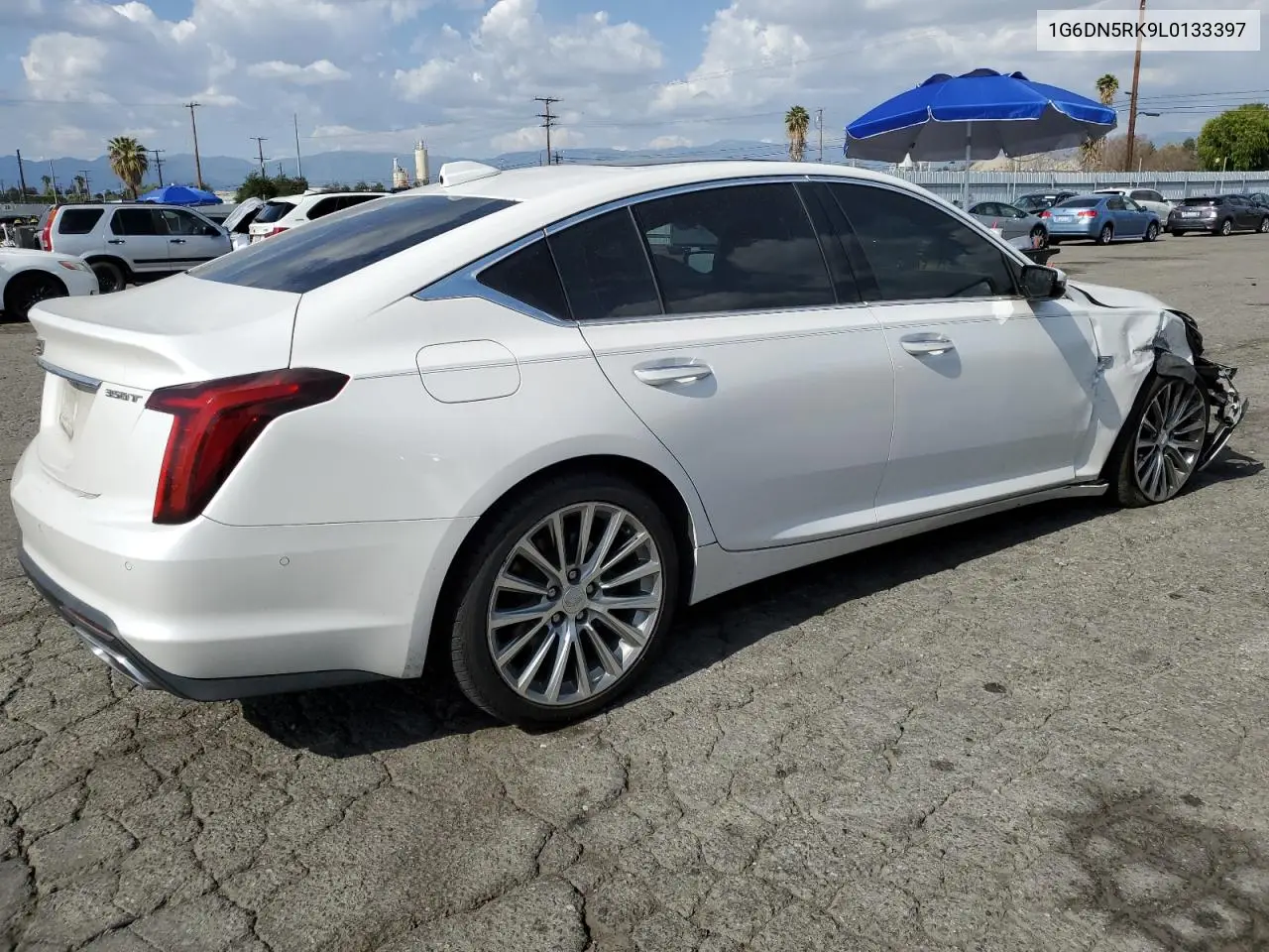 2020 Cadillac Ct5 Premium Luxury VIN: 1G6DN5RK9L0133397 Lot: 51714185