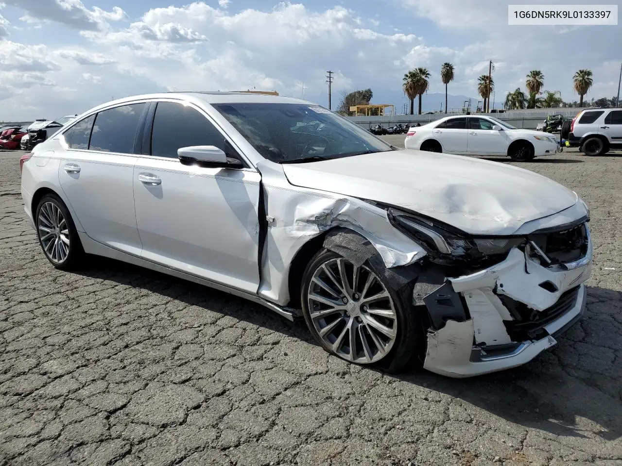 2020 Cadillac Ct5 Premium Luxury VIN: 1G6DN5RK9L0133397 Lot: 51714185
