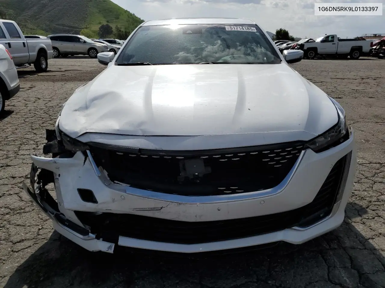 2020 Cadillac Ct5 Premium Luxury VIN: 1G6DN5RK9L0133397 Lot: 51714185