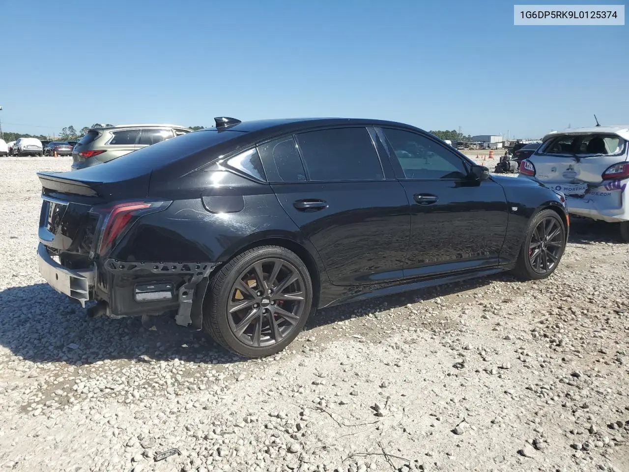 2020 Cadillac Ct5 Sport VIN: 1G6DP5RK9L0125374 Lot: 52144585