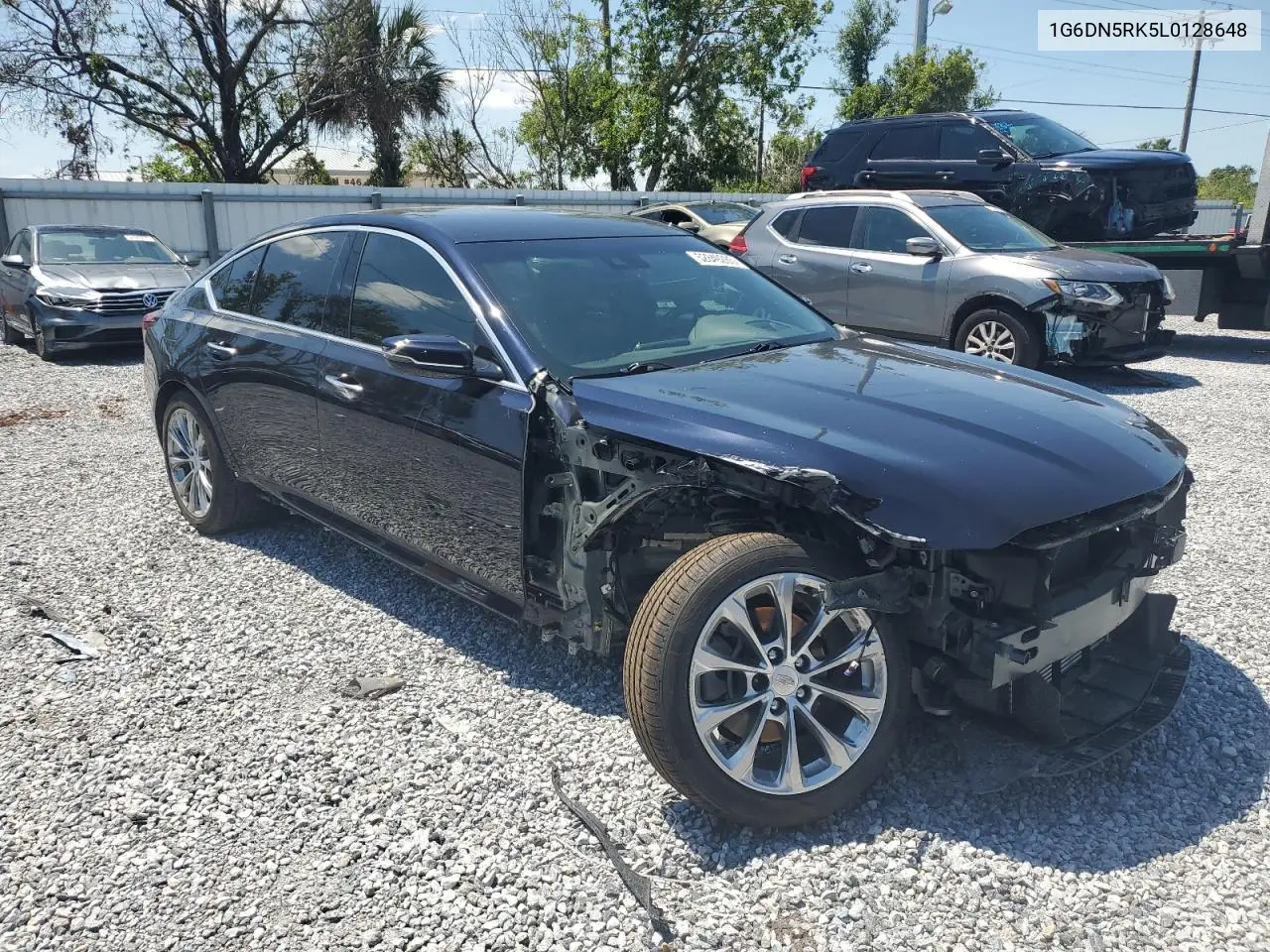 2020 Cadillac Ct5 Premium Luxury VIN: 1G6DN5RK5L0128648 Lot: 52849285