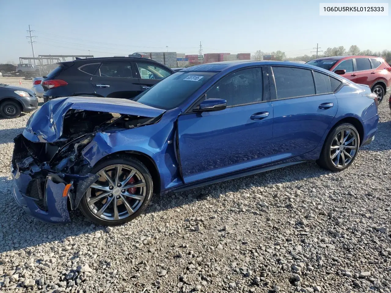 2020 Cadillac Ct5 Sport VIN: 1G6DU5RK5L0125333 Lot: 53879185