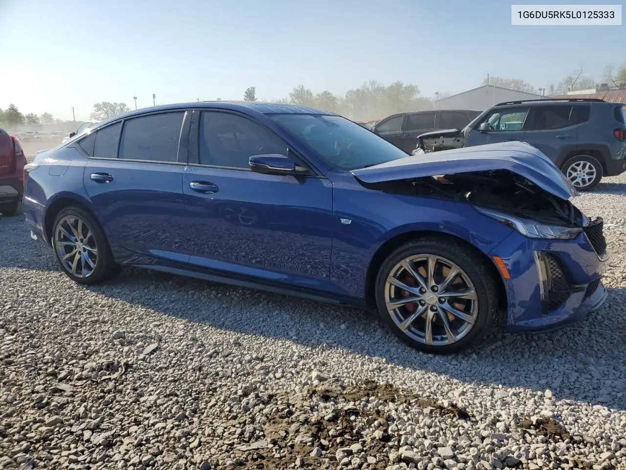 2020 Cadillac Ct5 Sport VIN: 1G6DU5RK5L0125333 Lot: 53879185