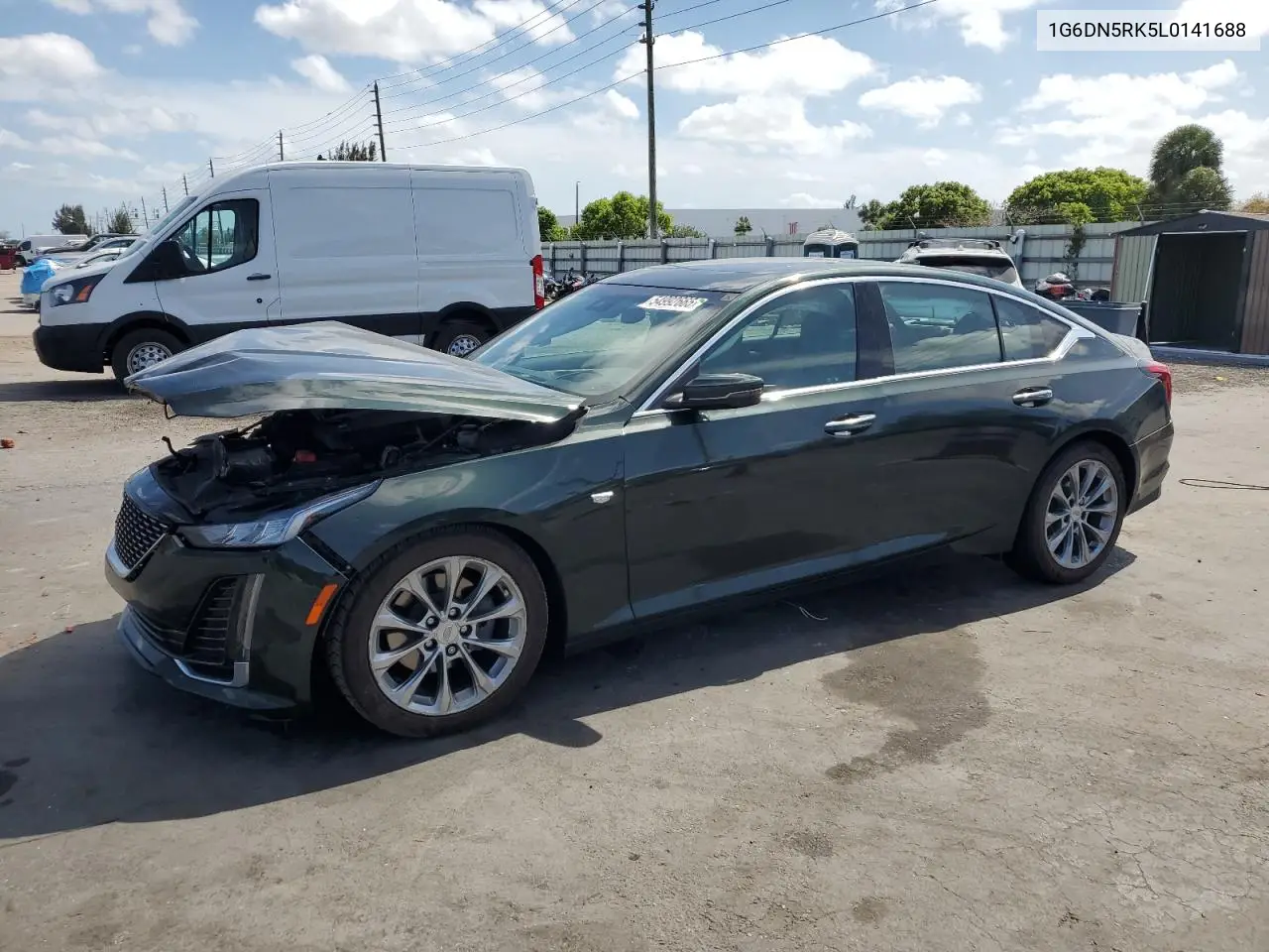 2020 Cadillac Ct5 Premium Luxury VIN: 1G6DN5RK5L0141688 Lot: 54992665
