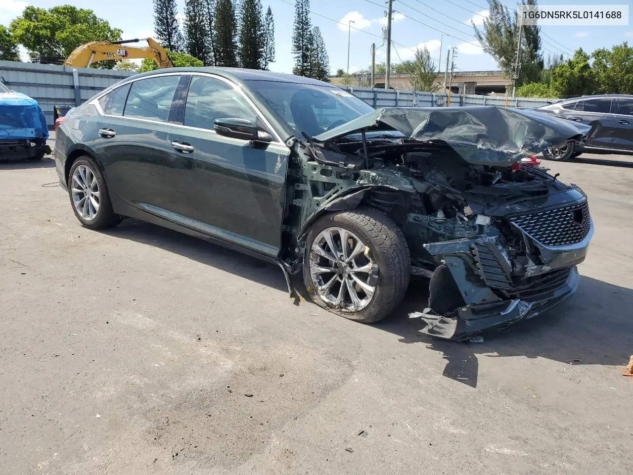 2020 Cadillac Ct5 Premium Luxury VIN: 1G6DN5RK5L0141688 Lot: 54992665