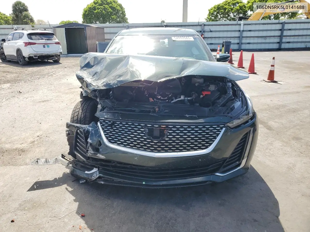 2020 Cadillac Ct5 Premium Luxury VIN: 1G6DN5RK5L0141688 Lot: 54992665