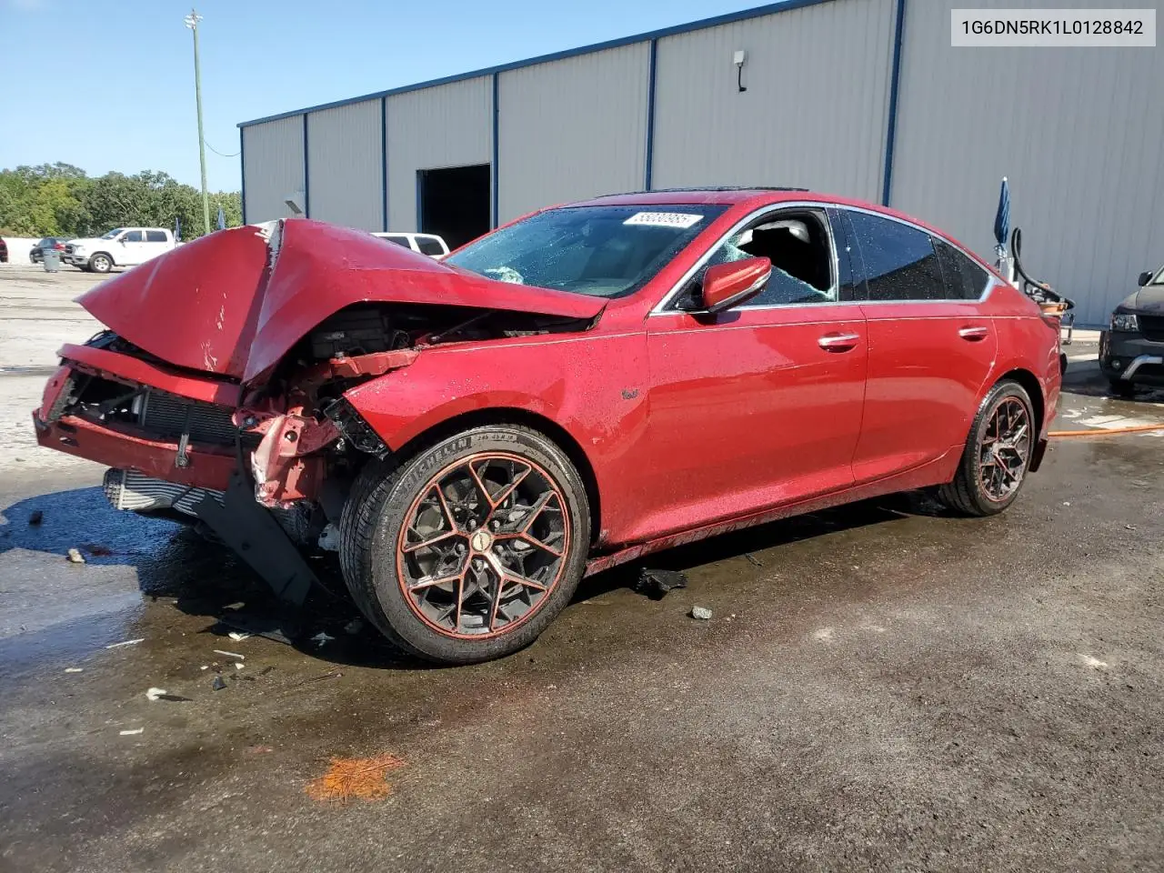 2020 Cadillac Ct5 Premium Luxury VIN: 1G6DN5RK1L0128842 Lot: 55030985