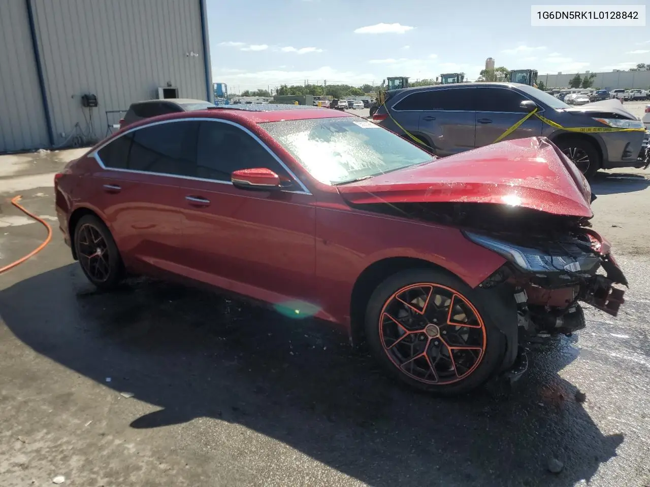 2020 Cadillac Ct5 Premium Luxury VIN: 1G6DN5RK1L0128842 Lot: 55030985