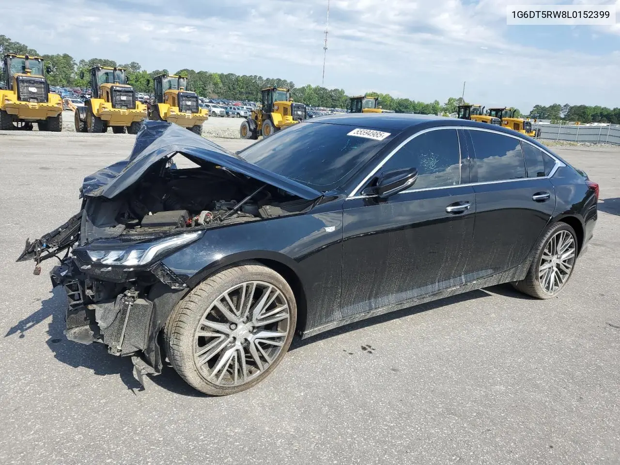 2020 Cadillac Ct5 Premium Luxury VIN: 1G6DT5RW8L0152399 Lot: 55594985