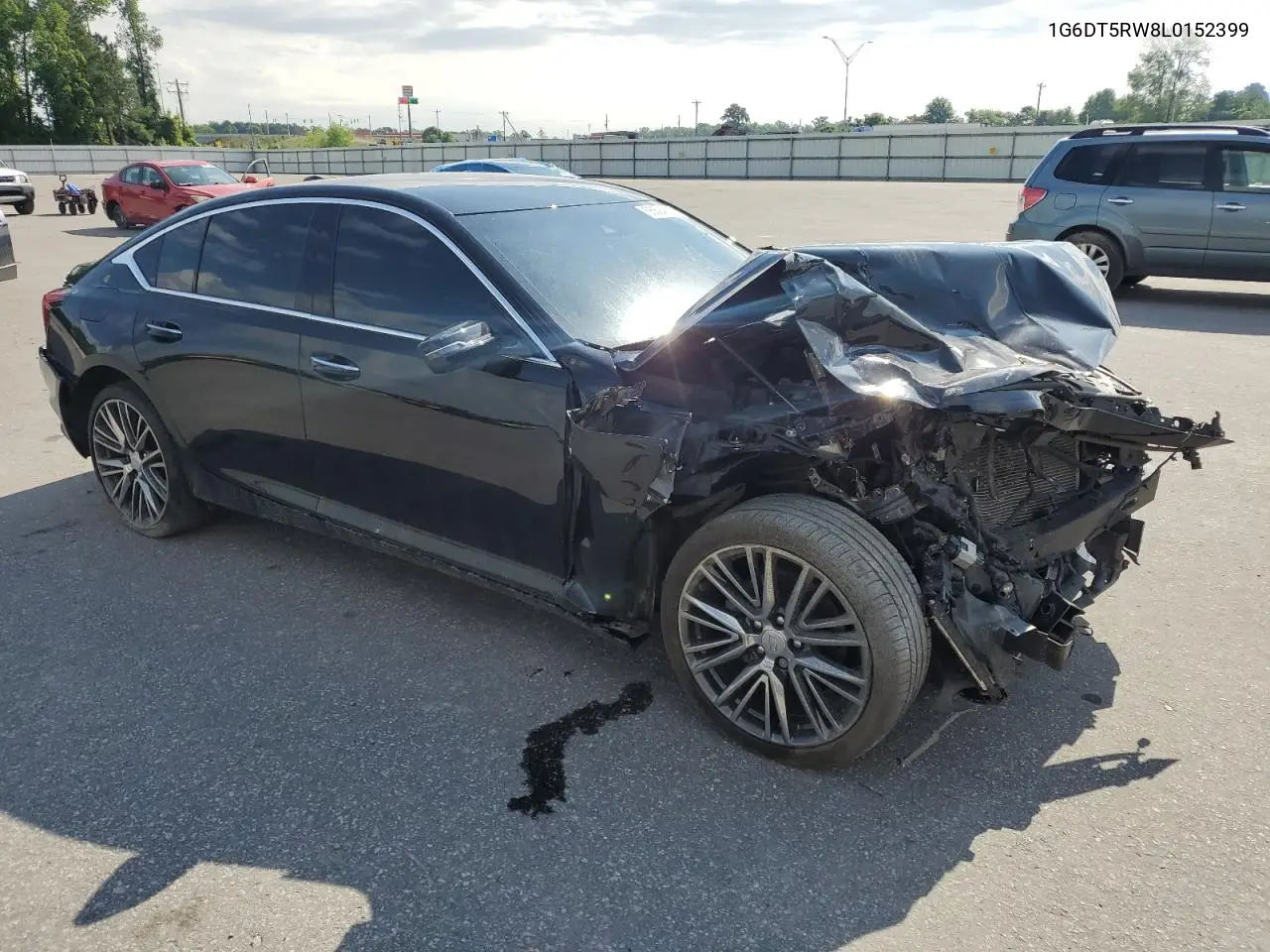 2020 Cadillac Ct5 Premium Luxury VIN: 1G6DT5RW8L0152399 Lot: 55594985