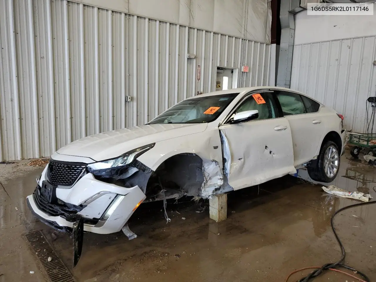 2020 Cadillac Ct5 Luxury VIN: 1G6DS5RK2L0117146 Lot: 57068925
