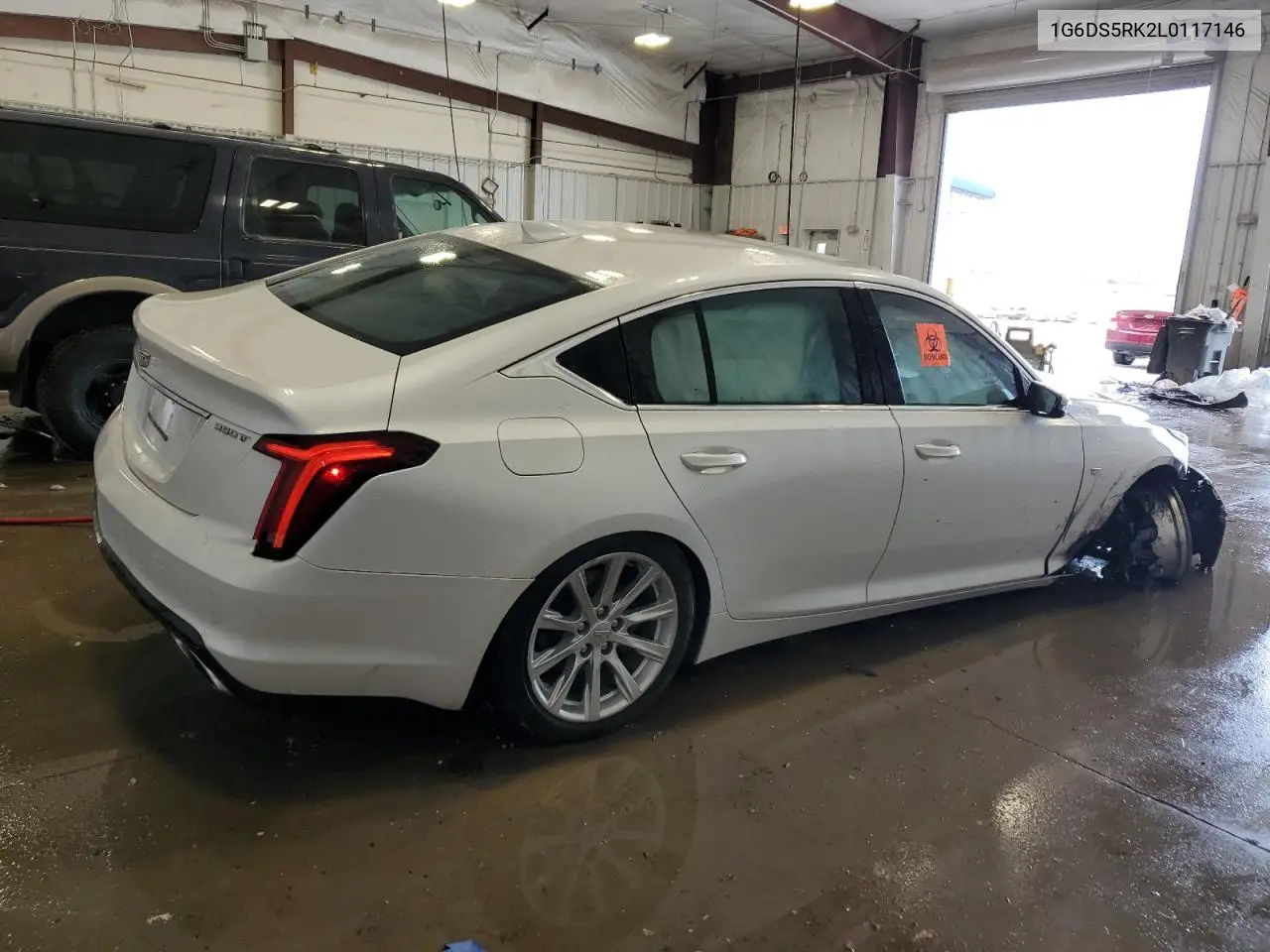 2020 Cadillac Ct5 Luxury VIN: 1G6DS5RK2L0117146 Lot: 57068925