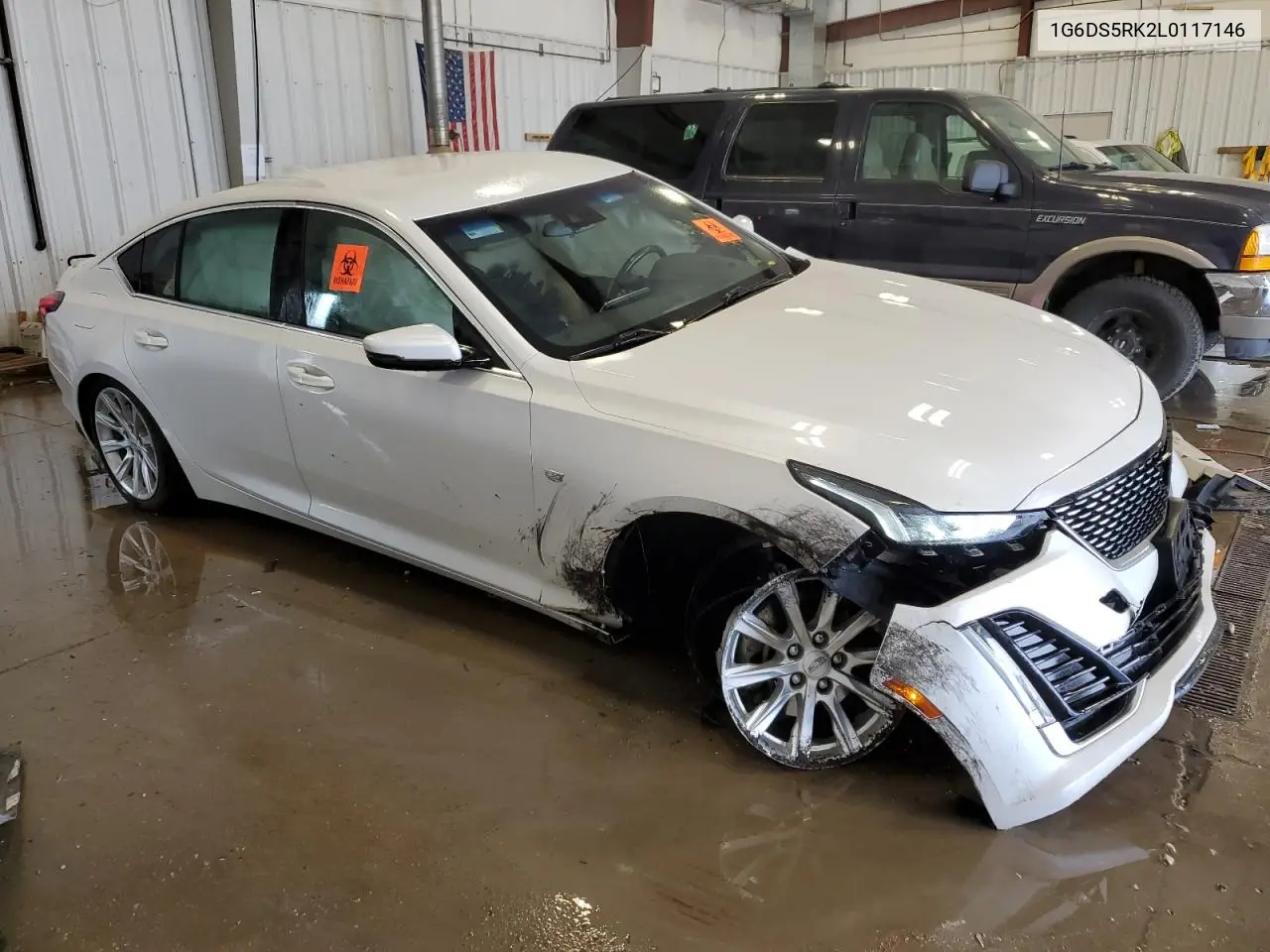 2020 Cadillac Ct5 Luxury VIN: 1G6DS5RK2L0117146 Lot: 57068925