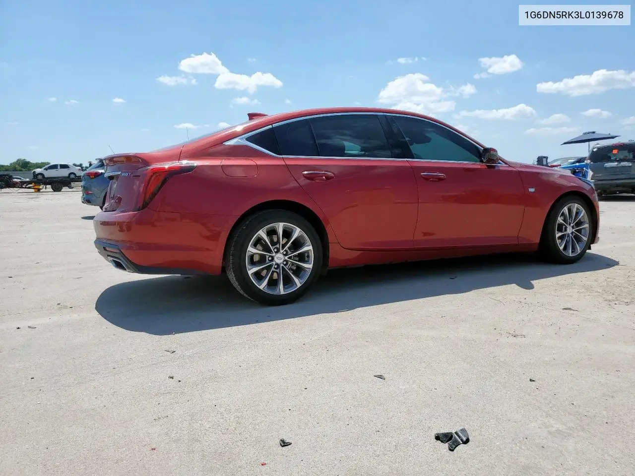 2020 Cadillac Ct5 Premium Luxury VIN: 1G6DN5RK3L0139678 Lot: 58495065