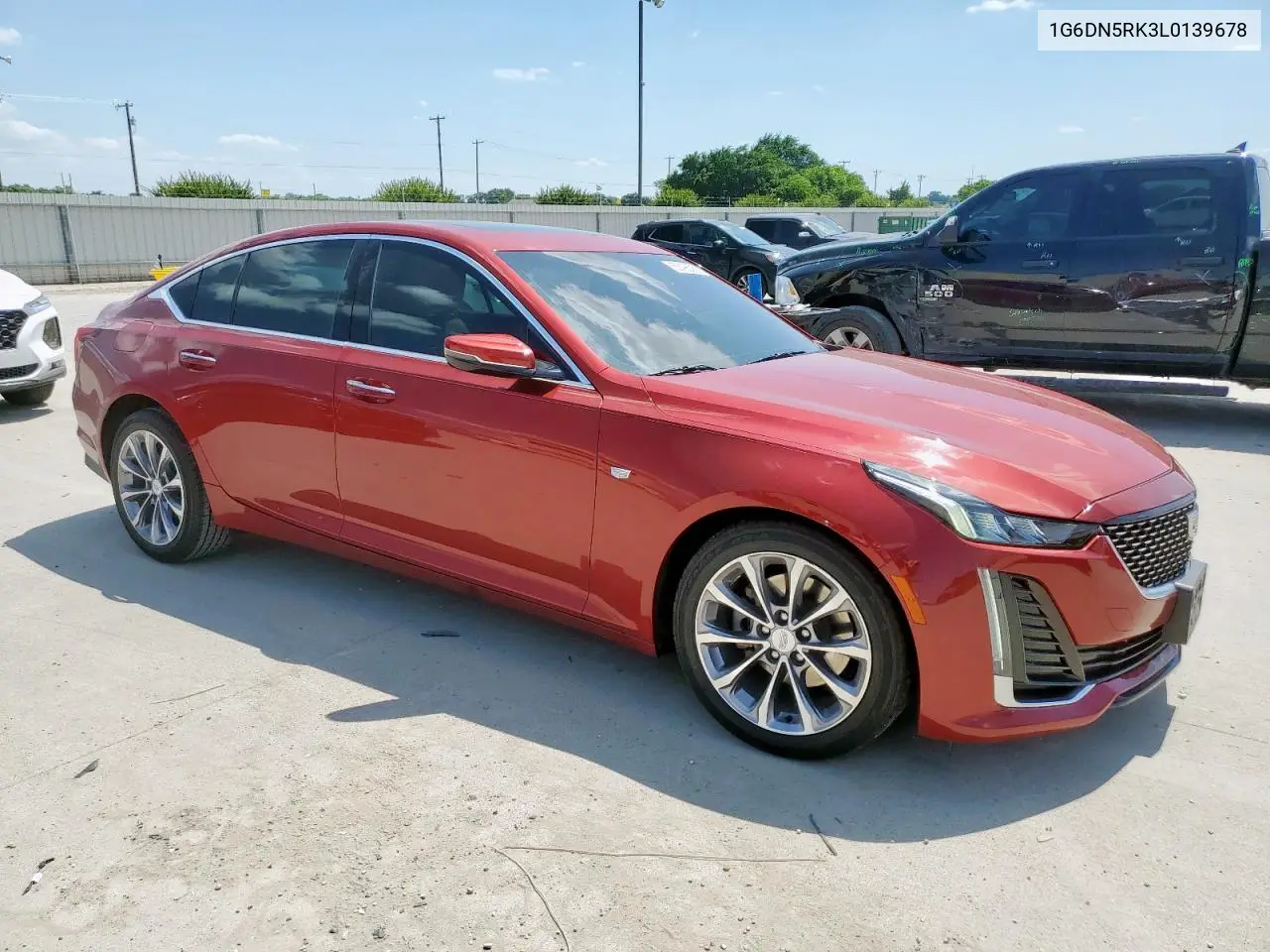 2020 Cadillac Ct5 Premium Luxury VIN: 1G6DN5RK3L0139678 Lot: 58495065
