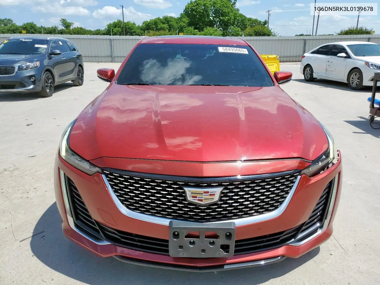 2020 Cadillac Ct5 Premium Luxury VIN: 1G6DN5RK3L0139678 Lot: 58495065