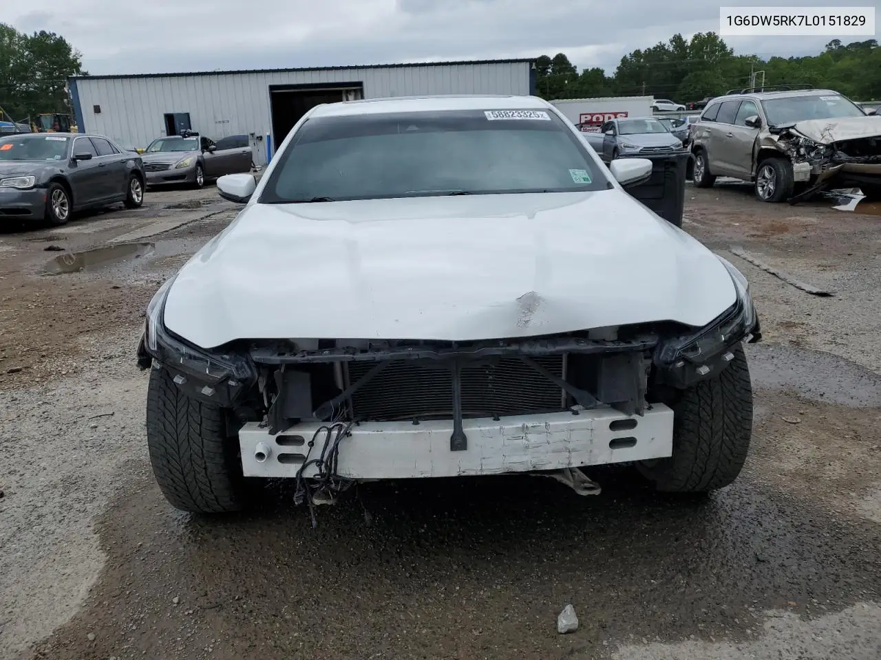 2020 Cadillac Ct5 Luxury VIN: 1G6DW5RK7L0151829 Lot: 58823325