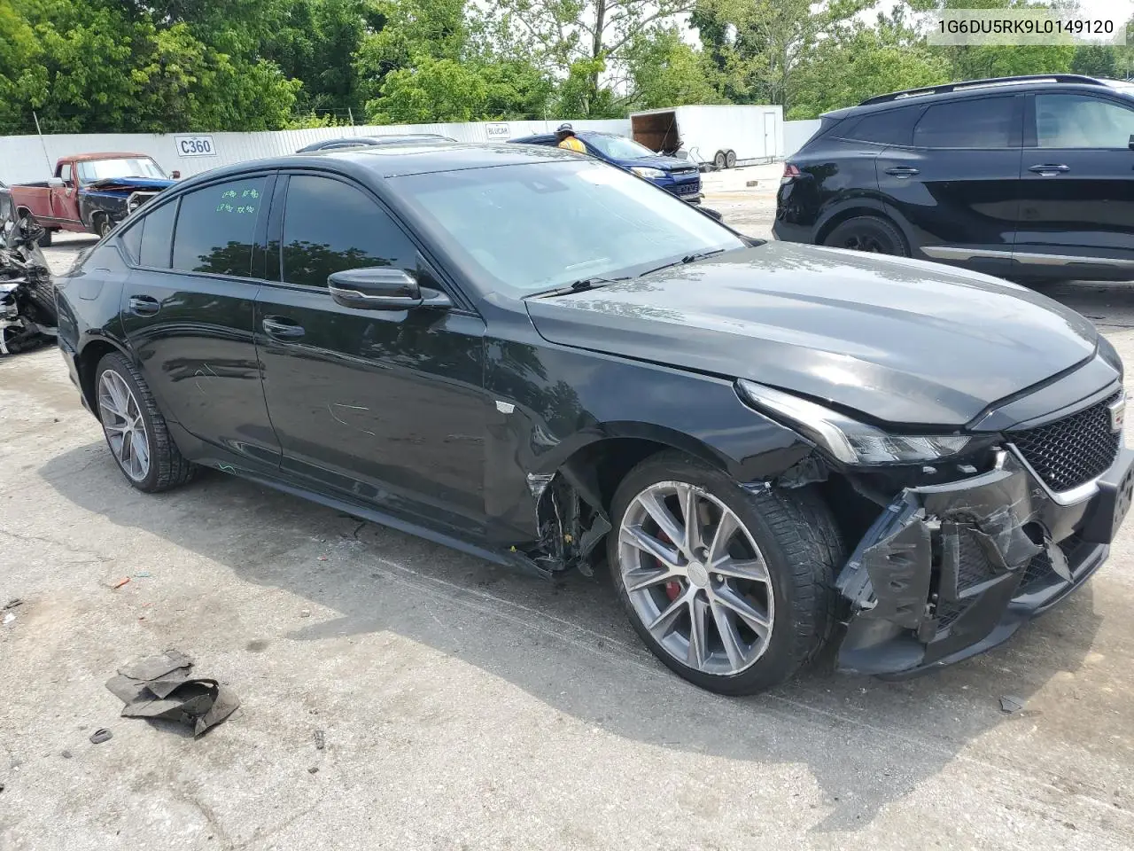 2020 Cadillac Ct5 Sport VIN: 1G6DU5RK9L0149120 Lot: 59506165
