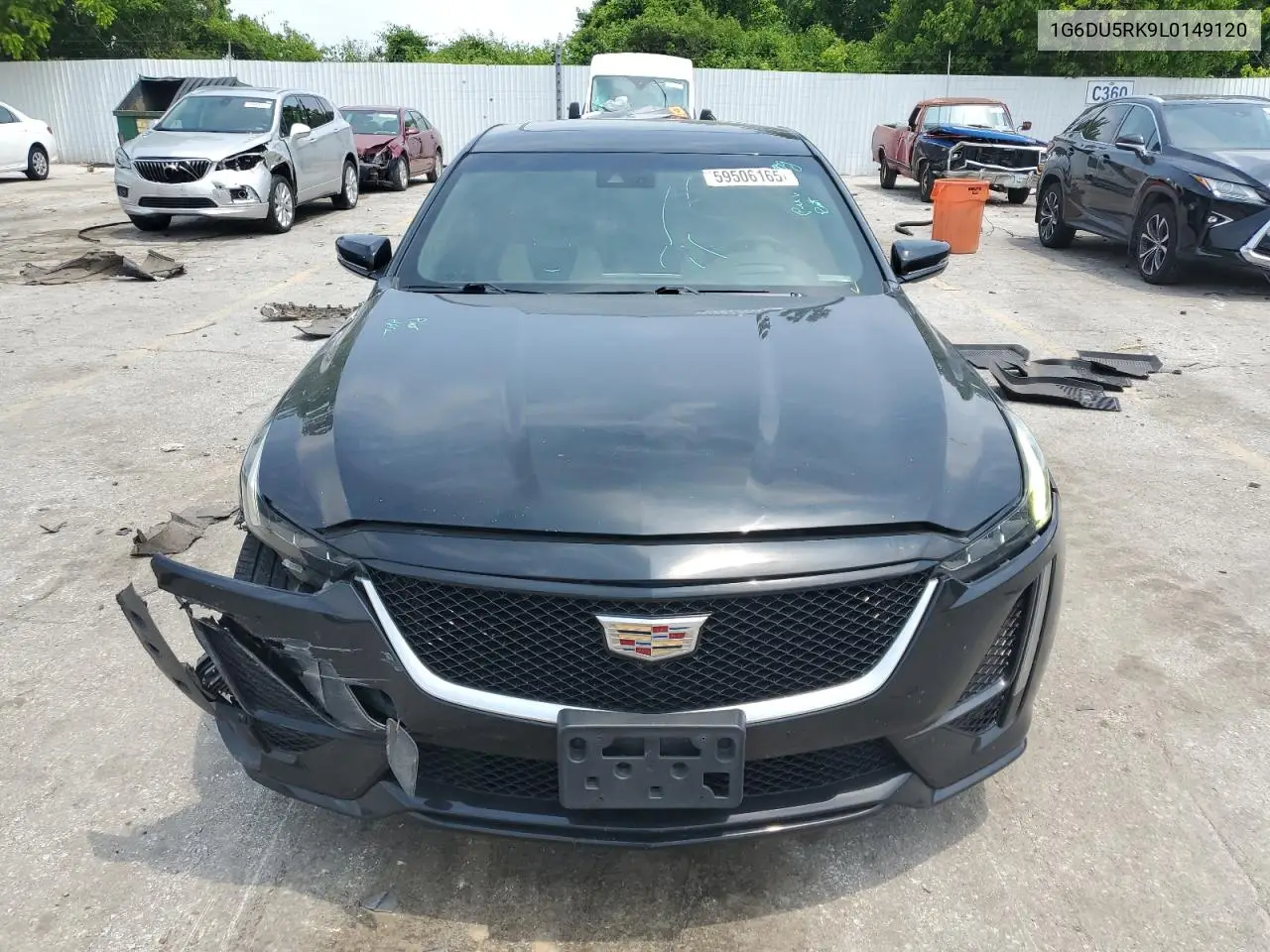 2020 Cadillac Ct5 Sport VIN: 1G6DU5RK9L0149120 Lot: 59506165