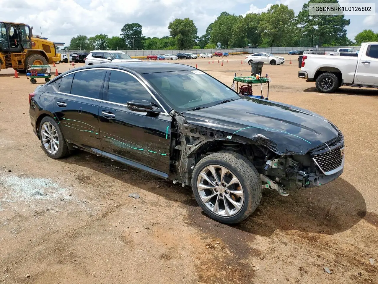 2020 Cadillac Ct5 Premium Luxury VIN: 1G6DN5RK1L0126802 Lot: 59813405