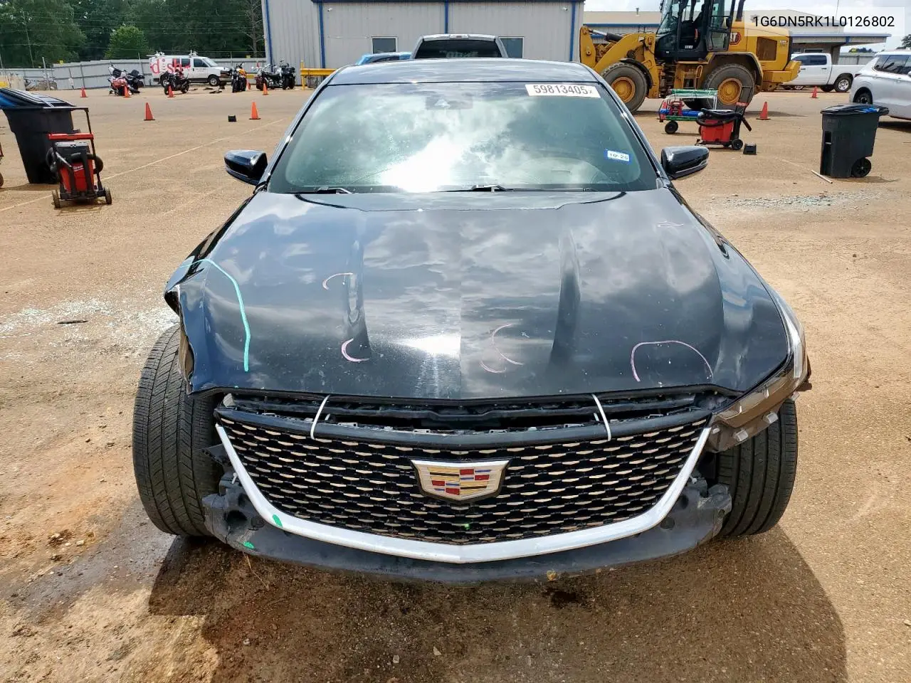 2020 Cadillac Ct5 Premium Luxury VIN: 1G6DN5RK1L0126802 Lot: 59813405