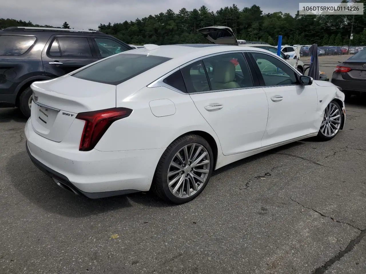 2020 Cadillac Ct5 Premium Luxury VIN: 1G6DT5RK0L0114226 Lot: 60091615