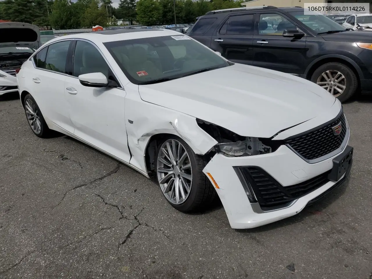 2020 Cadillac Ct5 Premium Luxury VIN: 1G6DT5RK0L0114226 Lot: 60091615