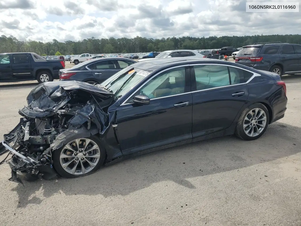 2020 Cadillac Ct5 Premium Luxury VIN: 1G6DN5RK2L0116960 Lot: 60214775